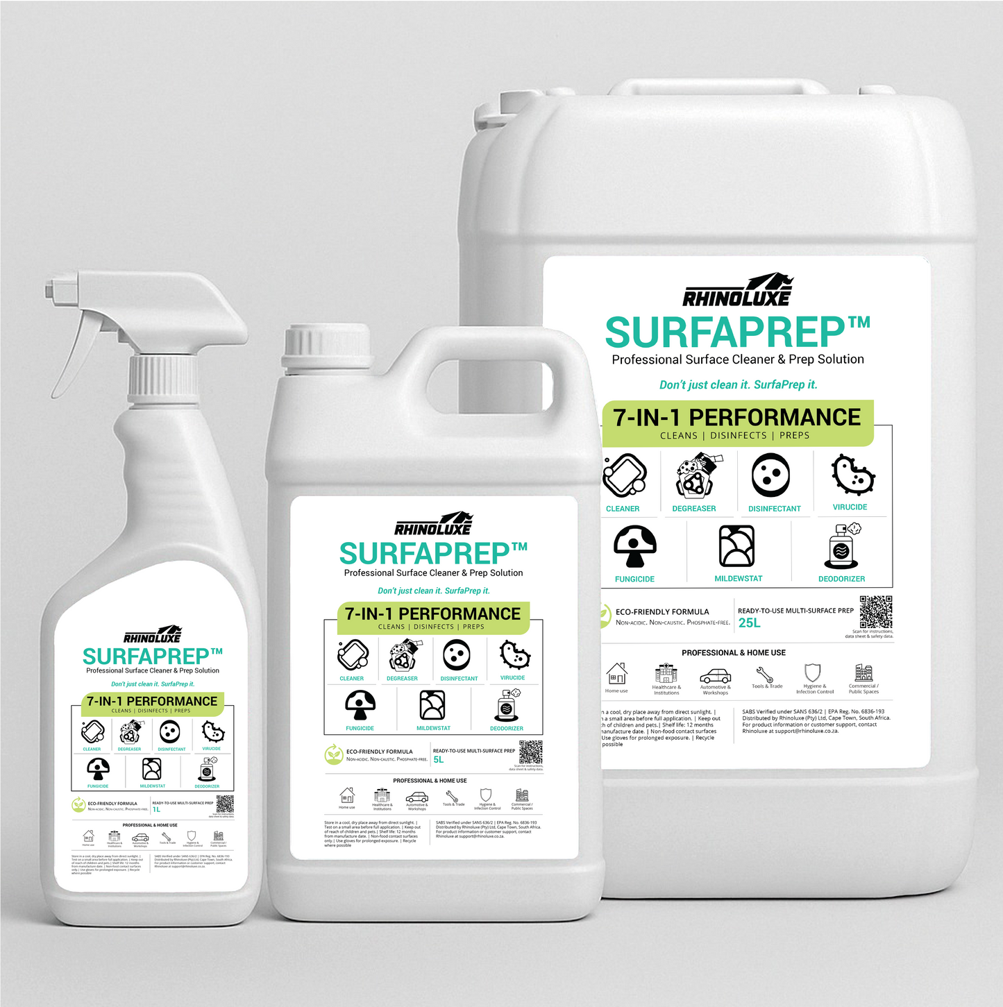 SURFAPREP™ 7-in-1 Multi-Purpose Cleaner, Disinfectant & Prep