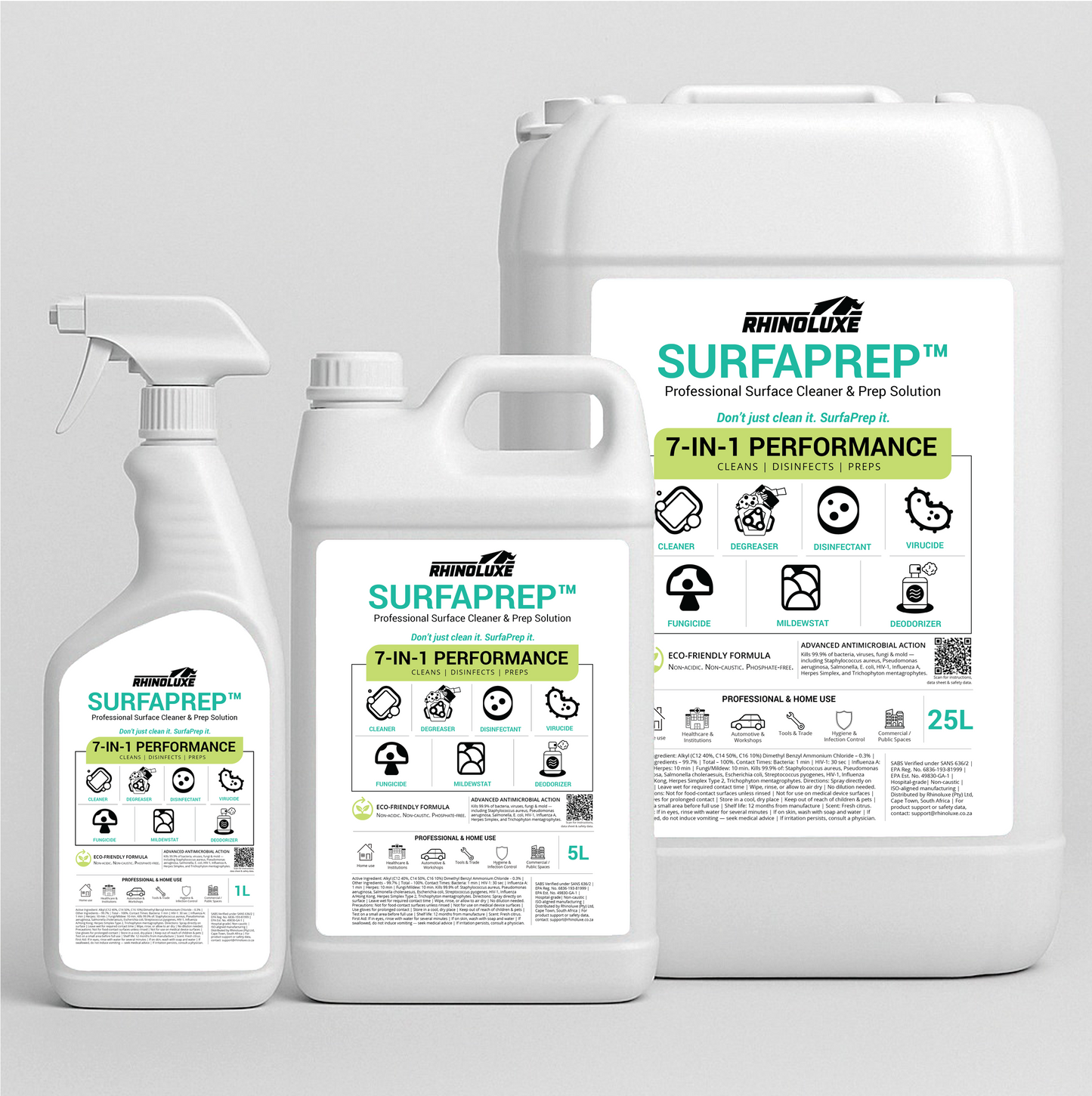 SURFAPREP™ 7-in-1 Multi-Purpose Cleaner, Disinfectant & Prep