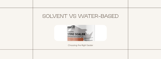 Solvent vs water-based stone sealers comparison Rhinoluxe