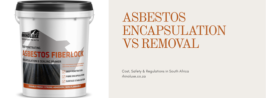 Rhinoluxe Asbestos Fiberlock - Asbestos Encapsulation vs Removal in South Africa