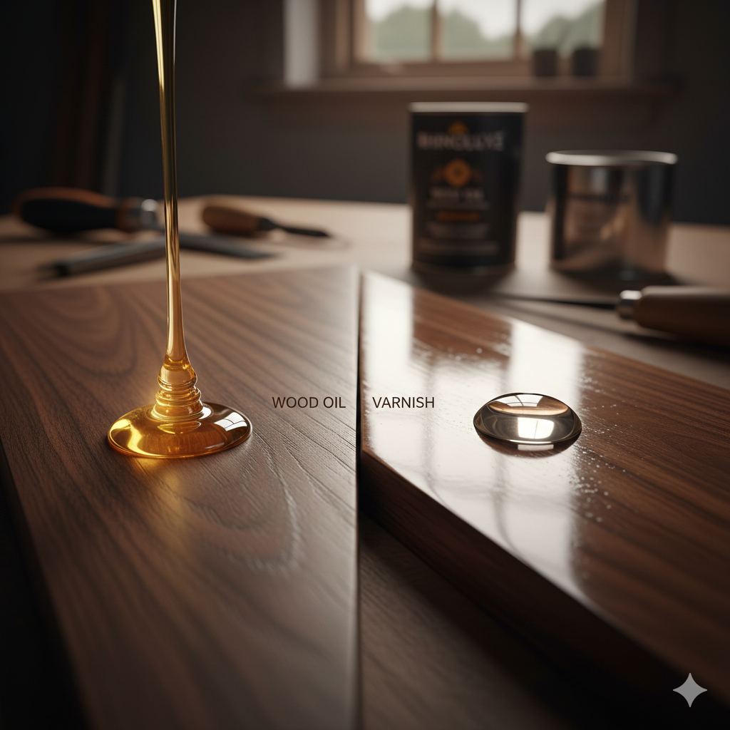 The Difference Between Wood Oil and Varnish