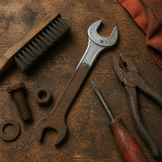 DIY rust removal method that actually works on metal