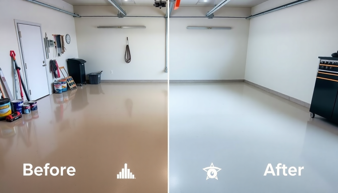 garage floor paint selection