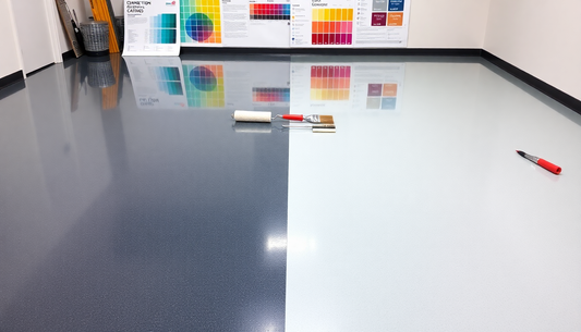 epoxy vs enamel floor paint