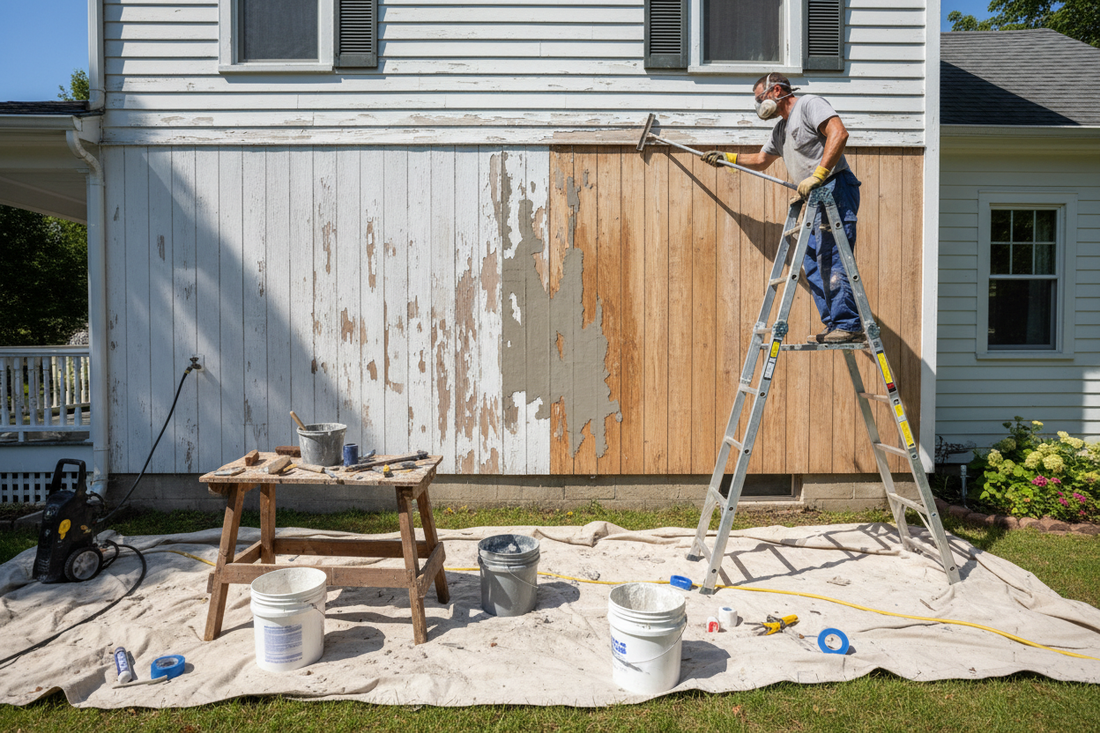 Prepare Exterior Walls for Waterproofing
