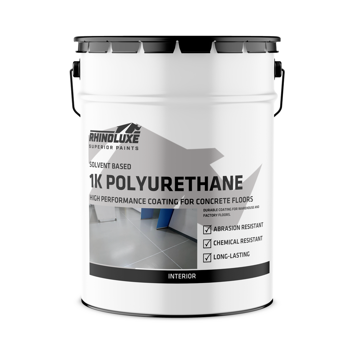 1K Polyurethane Floor Paint | Industrial Grade Coating – Rhinoluxe