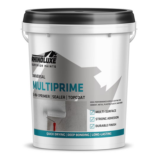 Rhinoluxe MultiPrime 3-in-1 primer sealer topcoat