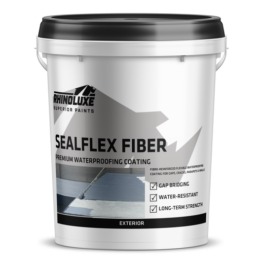 Rhinoluxe SealFlex Fibre reinforced waterproofing coating