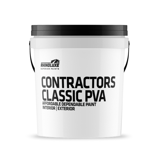 Contractors Classic PVA Affordable Dependable Interior and Exterior Acrylic Paint