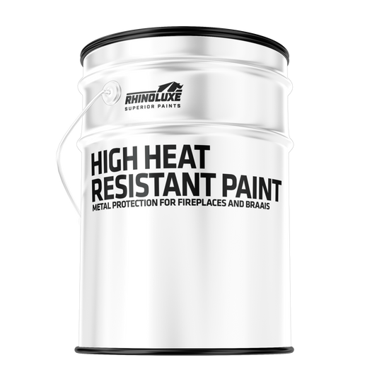 High Heat Resistant Paint Metal Protection for Fireplaces and Braais